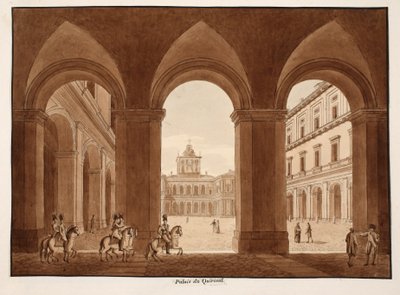 Palazzo del Quirinale by Agostino Tofanelli